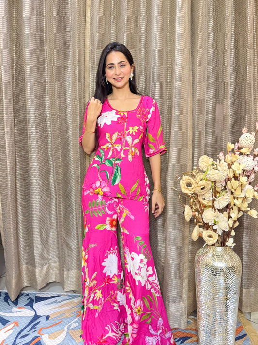 Rosa Pink Floral Set